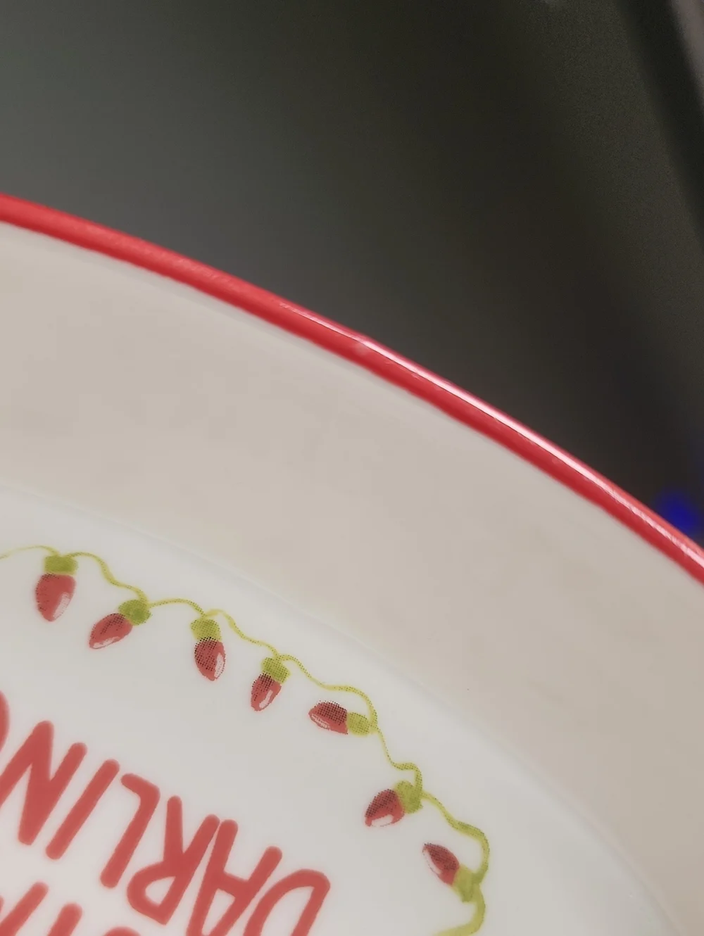 NWT CREATIVE CO-OP 3 HOLIDAY OVAL RAMEKINS